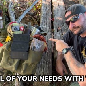 Solo Overnight Building The Ultimate 72 Hour Bag In The Woods
