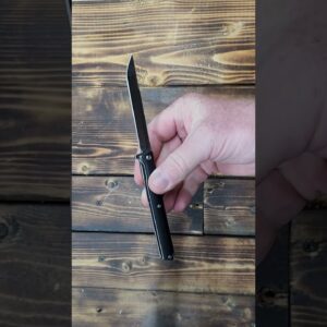 TACTICAL GEARZ Pocket Knife for EDC, G10 Handle, D2 Steel Tanto Blade, Includes Sheath