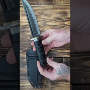 Sitivien ST29 Fixed Blade Knife, AUS-10 Steel Blade G10 Handle Full Tang Bowie Knife