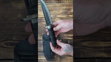 Sitivien ST29 Fixed Blade Knife, AUS-10 Steel Blade G10 Handle Full Tang Bowie Knife