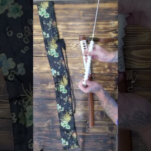 Hand Forged Walking Dead Michonne Katana Sword Razor Sharp