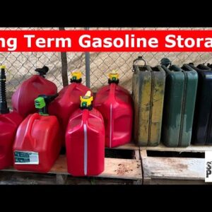 Long Term Gasoline Storage : Tips on How to Extend Your Fuel
