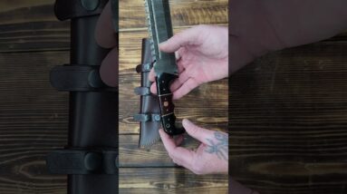 Voyager Vanguard: HANDMADE DAMASCUS Steel Hunting Fix Blade Knife Full Tang