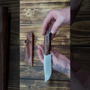 Bushcraft Knife - 10 inch Full Tang D2 Steel Fixed-Blade Knife with Sheath https://amzn.to/4rRfPdx