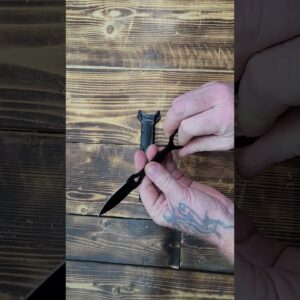 GTK397 Cool Fixed Knife D2 Steel Blade Stainless Steel Handle EDC $14  https://amzn.to/4s7tZrg