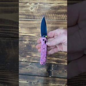AIVONO Pink Donut Pocket Knife, 3" Blade Pink Pocket Knife with Clip, https://amzn.to/4rUuuo8