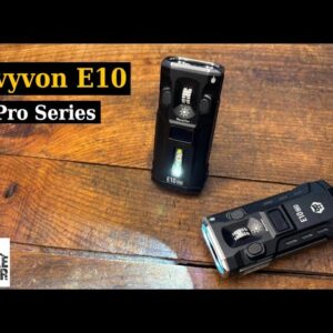 Rovyvon E10 Pro Series Flashlight Review