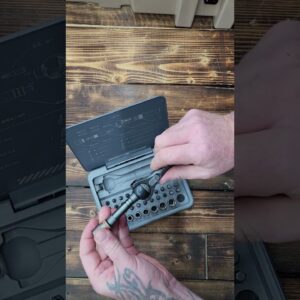 ATuMan 40 in 1 Ratchet Screwdriver Set w Detachable Handle, 180° Ratchet  https://amzn.to/4brlWzq