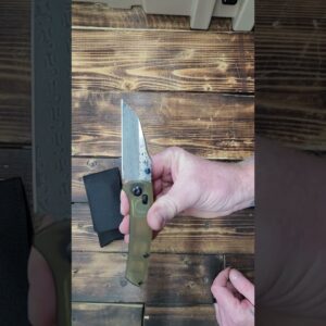 KANSEPT Main Street Pocket Folding Knife, 3.36'' Damascus Sharp, Yellow PEI https://amzn.to/49zvYMm