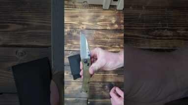 KANSEPT Main Street Pocket Folding Knife, 3.36'' Damascus Sharp, Yellow PEI https://amzn.to/49zvYMm