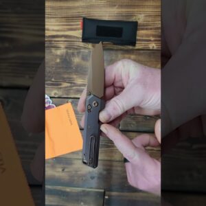 Parallel- Crossbar Lock (2.90" S35VN Blade & Titanium Handle) - A3505