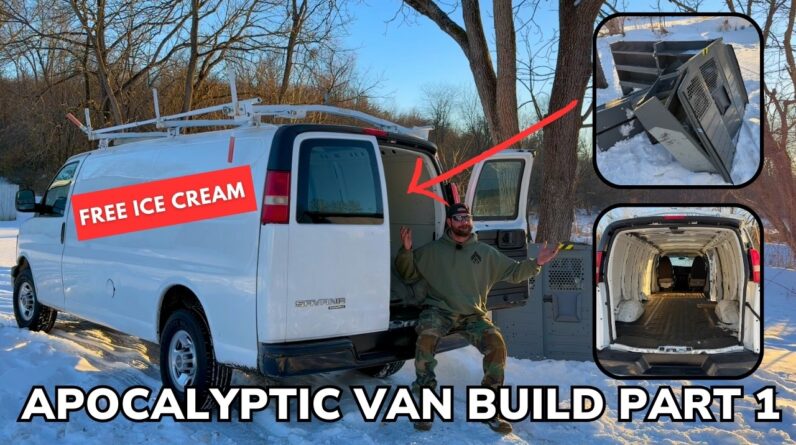 Apocalyptic Van Build Part 1 The Demolition