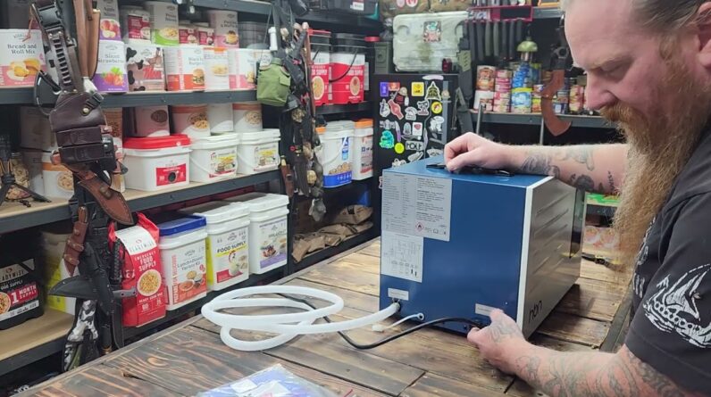 HBN 125 Pints Commercial Dehumidifier Industrial Dehumidifier for Basement and Crawl Space