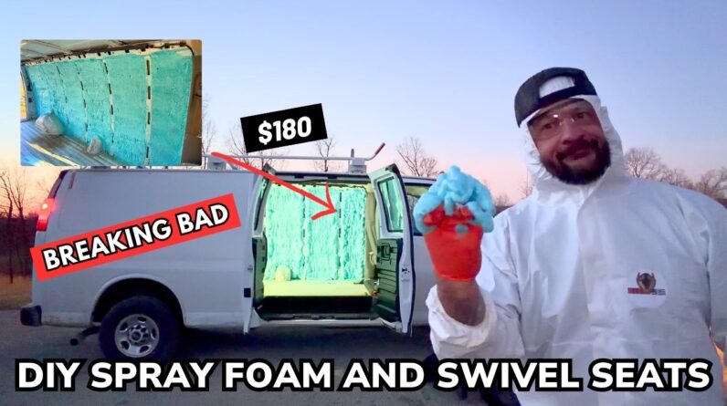 Apocalyptic Van Build Part 2 DIY Wall Insulation for $180