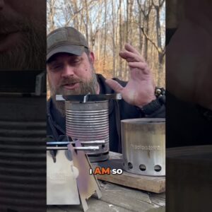 DIY Twig Stove Construction: Built with Love & Efficiency!