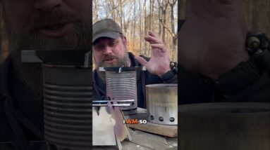 DIY Twig Stove Construction: Built with Love & Efficiency!