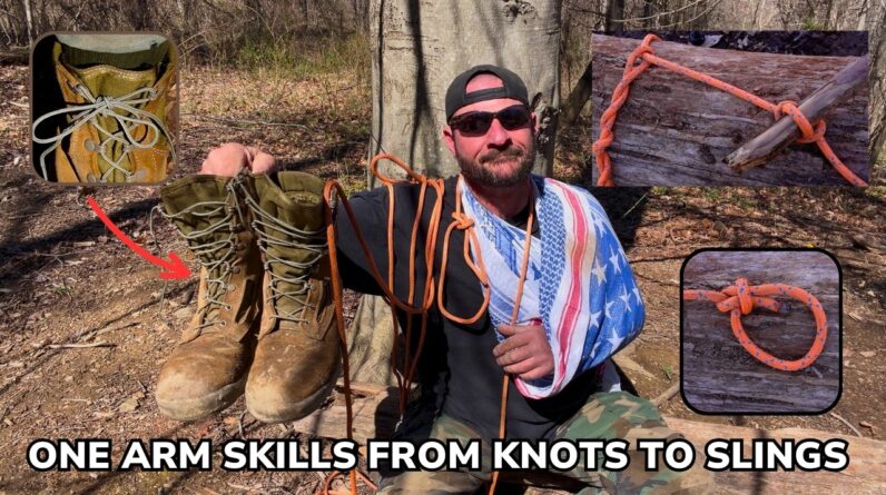 One Handed Survival Skills That You Need to Know Level Up and Live
