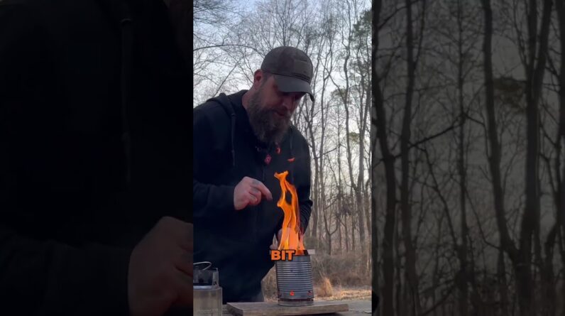 This Twig Stove WORKS! I was speechless!