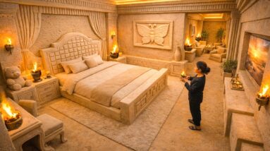 30 Day Building The Most Amazing Underground Jungle Villa by Hand in the Wild