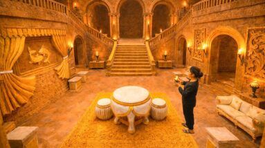 She Built an Entire Underground Palace ALONE… This Is Insane! 😱