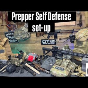 Prepper Home & Property Defense Gear Set Up