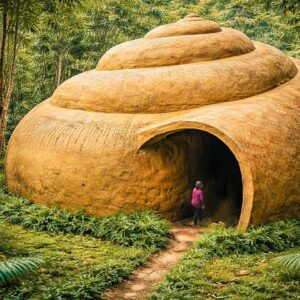 This Is Insane She Build the Most Incredible Jungle Home Shelter by Her Own Hand!