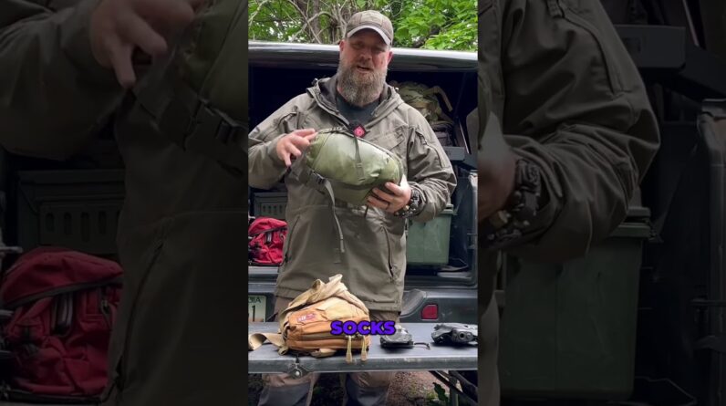 ⛈️Survival Clothing Packing Rundown for Rain & Cold