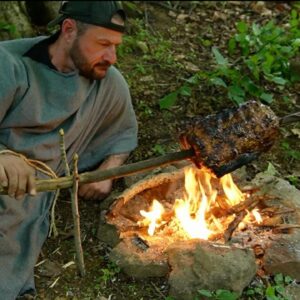 How to Cook Meat on a Stick Like Rambo