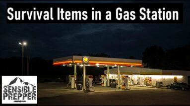 Survival Items Found in a Gas Station