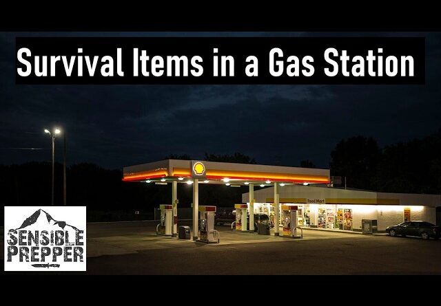 Survival Items Found in a Gas Station