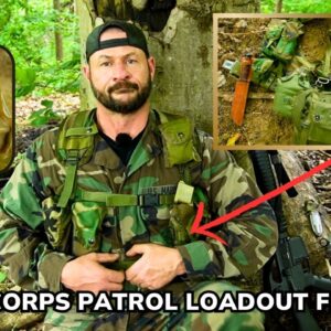 United States Marine Corps Infantry Patrol Kit From 1998