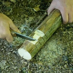 Bushcraft Square Notch with ASMR