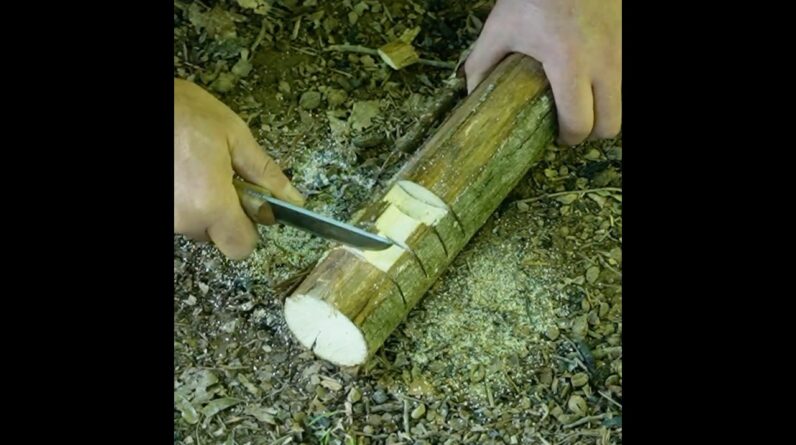 Bushcraft Square Notch with ASMR
