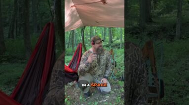 Hammock Low, Tarp High⛺The Best Way to Hammock Camp