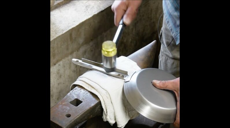 How To Make a Stainless-Steel Camp Skillet in a Garage