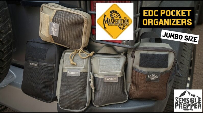 Maxpedition's Largest Pocket Organizers for EDC: 5 Gear Set-Ups!