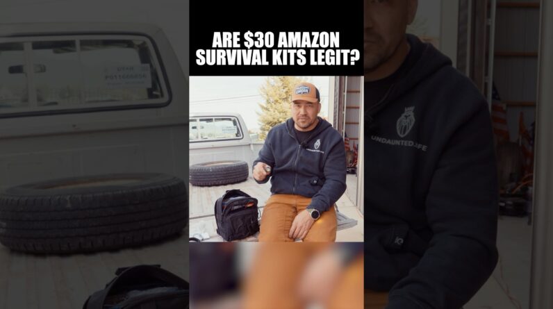 Survival Kit Scam? Latest Gear and Review. #backtowork