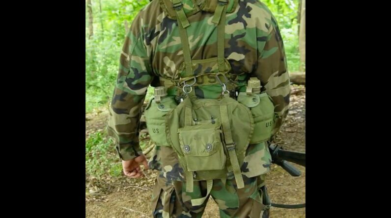 US Marine Corps LBV Gear Loadout 1998