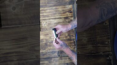 WARSUN Rechargeable EDC Flashlight, 7 RGB Modes, UV Black Light, Magnetic Base & Clip, IPX4