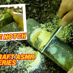 ASMR Series How to Make a Saddle Notch