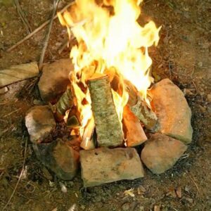How To Make a TeePee Campfire