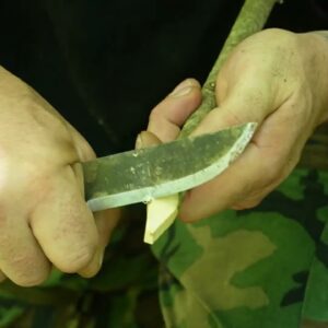 How To Make Hasty Tent Stakes In the Woods