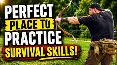 I Found the PERFECT Place to Practice Survival Skills