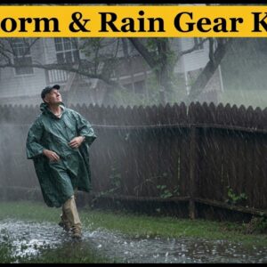 Storm and Rain Gear Kit For SHTF : Staying Dry