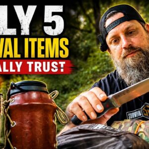 The ONLY 5 Survival Items I Actually Trust