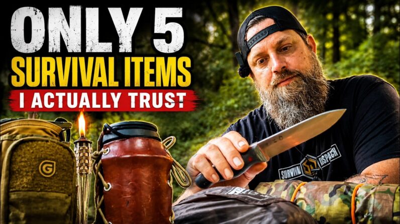 The ONLY 5 Survival Items I Actually Trust
