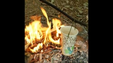 How To Boil Water in a Paper Cup