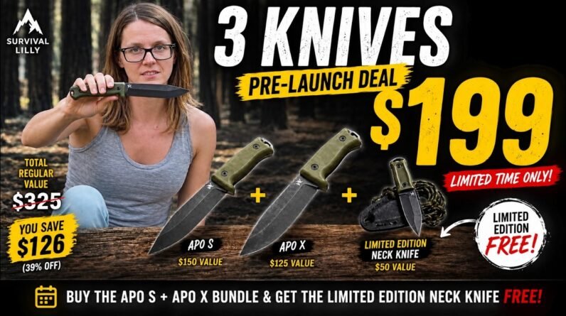 Survival Lilly Knives Full Presentation!