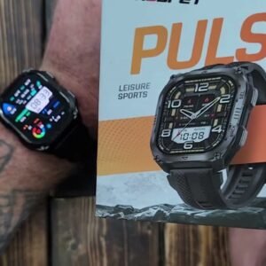 KOSPET PULSE 2 SMARTWATCH 170+ SPORT MODES for outdoors or indoor activities