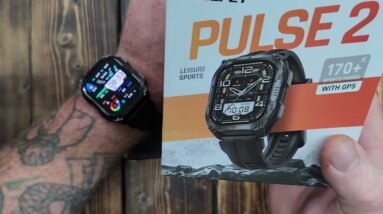 KOSPET PULSE 2 SMARTWATCH 170+ SPORT MODES for outdoors or indoor activities